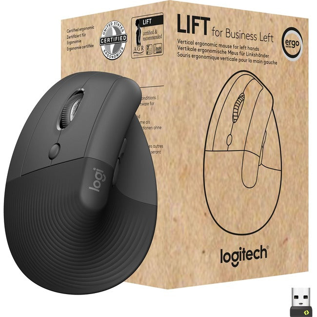 Logitech Lift Ergo Mouse - 910-006492