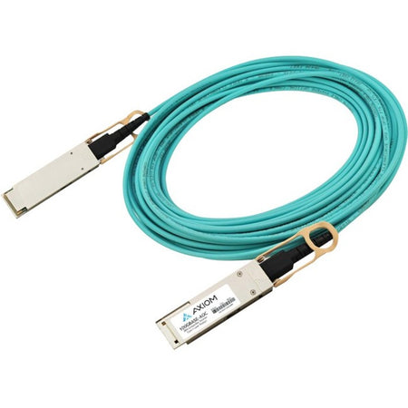 Axiom 100GBASE-AOC QSFP28 Active Optical Cable Aruba Compatible 15m - R0Z28A-AX