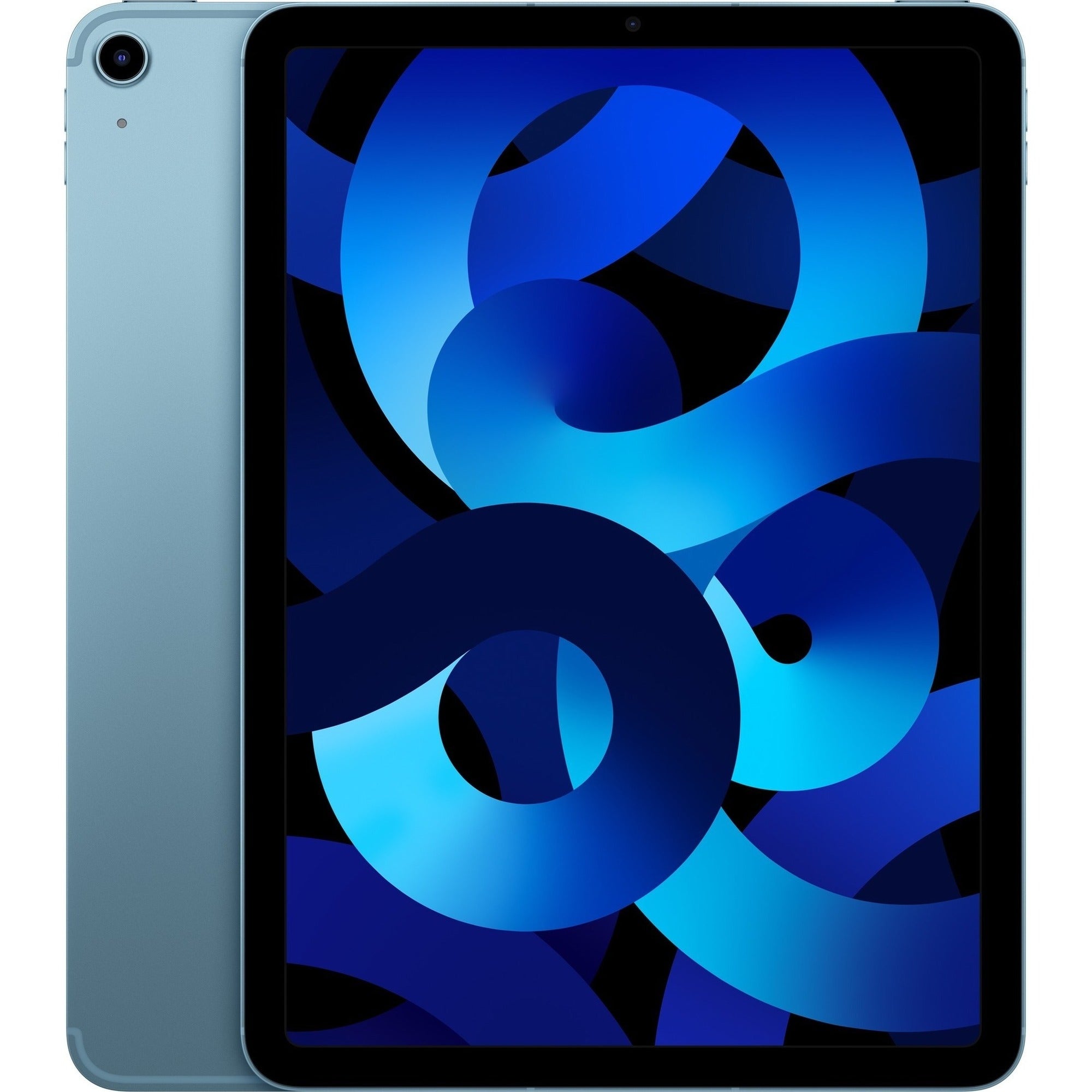 Apple iPad Air (5th Generation) A2588 Tablet - 10.9" - Apple M1 Octa-core - 8 GB - 256 GB Storage - iPadOS 15 - Blue - MM9N3LL/A