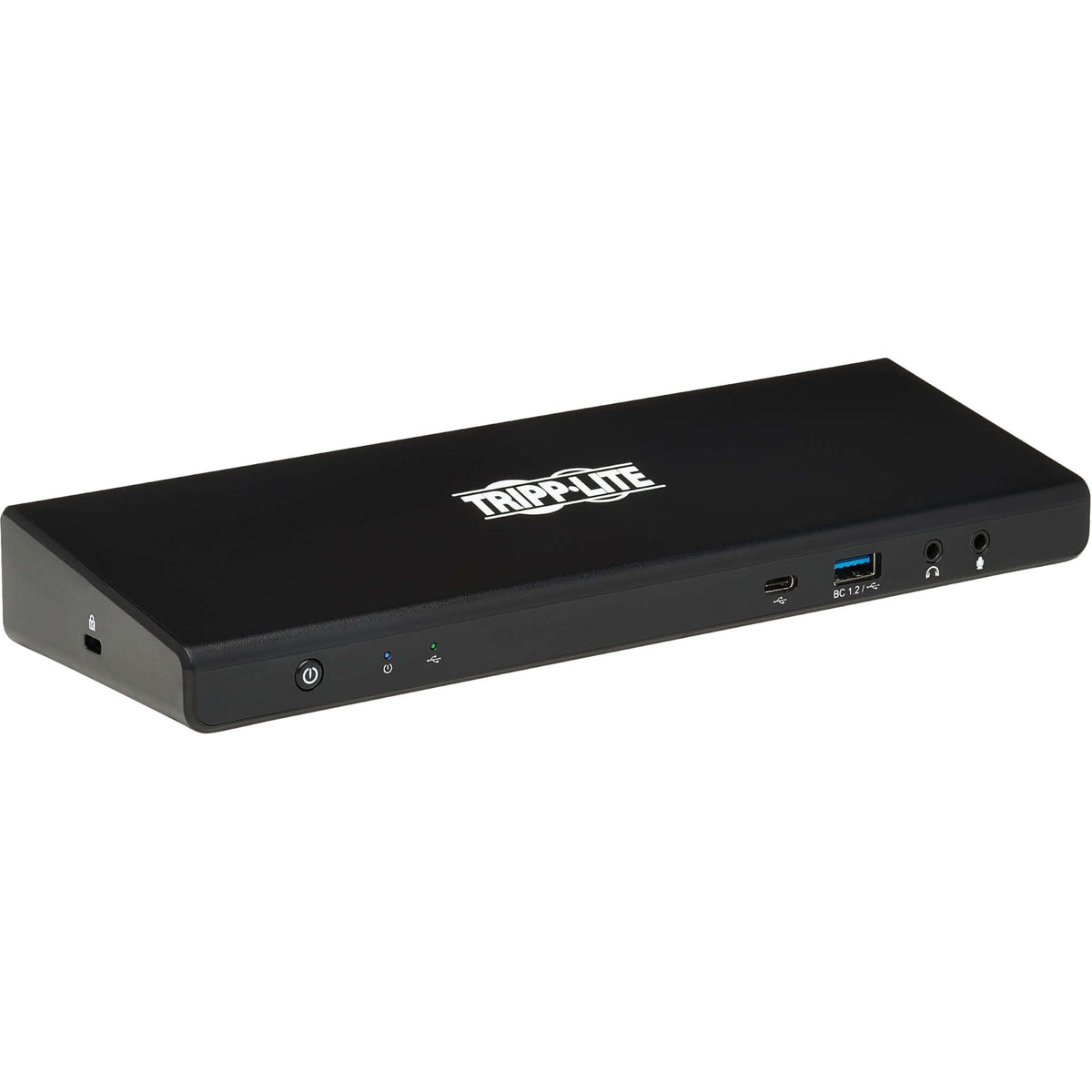 Tripp Lite by Eaton USB-C Dock, Dual Display - 5K 60 Hz DP, 4K 60 Hz HDMI, USB 3.x (5Gbps), USB-A/C Hub, GbE, 85W PD Charging, EU/UK Power Adapters - U442-DOCK21BINT