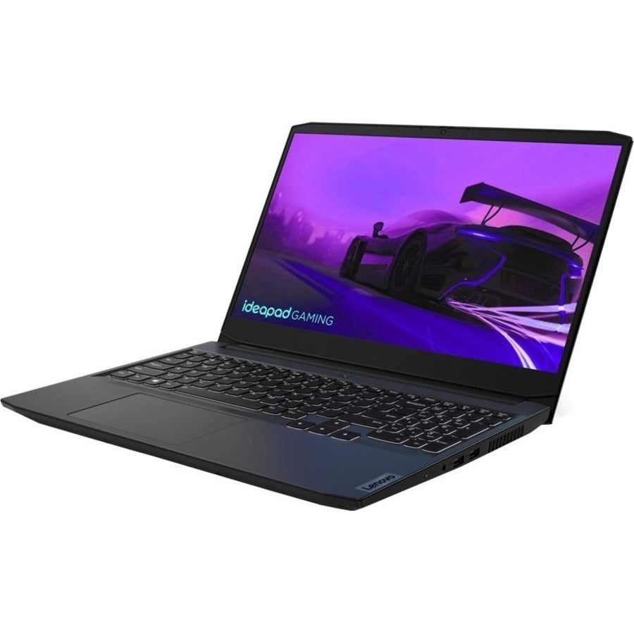 Lenovo-IMSourcing IdeaPad Gaming 3 15IHU6 82K100LNUS 15.6" Gaming Notebook - Full HD - Intel Core i5 11th Gen i5-11300H - 8 GB - 256 GB SSD - English (US) Keyboard - Shadow Black - 82K100LNUS