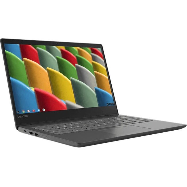 Lenovo-IMSourcing Chromebook S330 81JW000KCF 14" Chromebook - HD - Quad-core (ARM Cortex A53 + Cortex A72) - 4 GB - 32 GB Flash Memory - French, English Keyboard - Business Black - 81JW000KCF