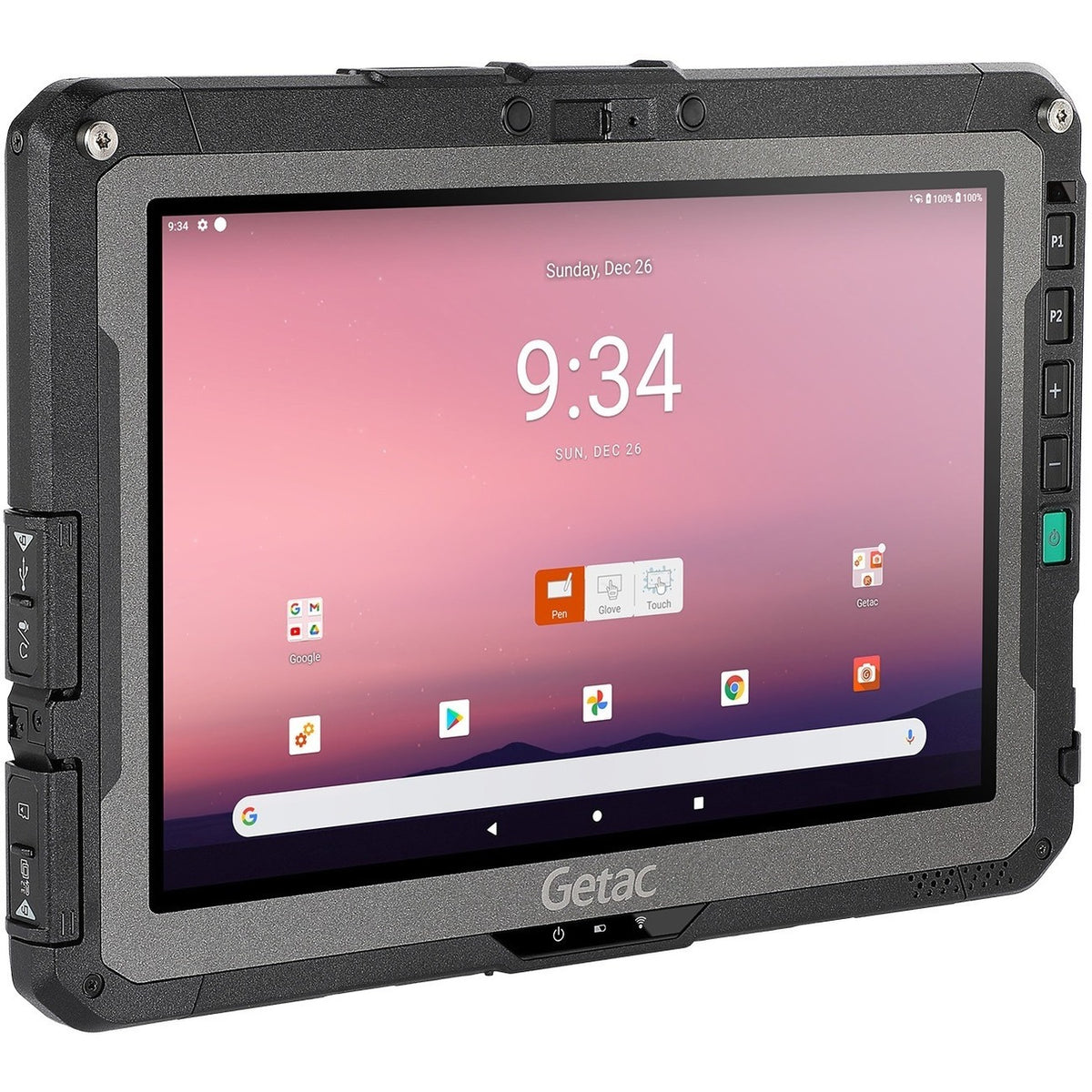 Getac ZX10 Rugged Tablet - 10.1" WUXGA - Qualcomm Snapdragon 660 - 4 GB - 64 GB Storage - Android 11 - TAA Compliant - Z2B7AXWA5ABX