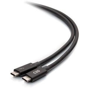 C2G 6ft Thunderbolt 4 Cable - USB C - 40Gbps - M/M - C2G28887