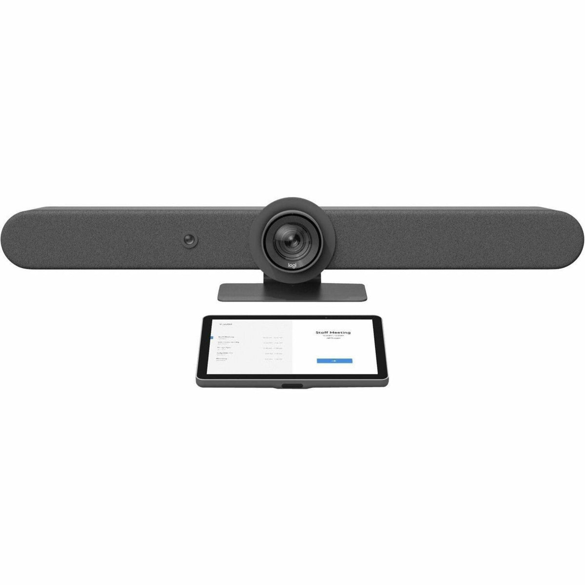 Logitech Rally Bar + Tap IP Graphite Bundle for Video Meeting Rooms - 991-000419