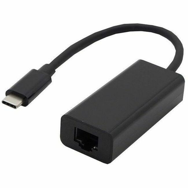 Axiom USB-C Male to Gigabit Ethernet (RJ45) Female Adapter - Black - USBCMRJ45FK-AX