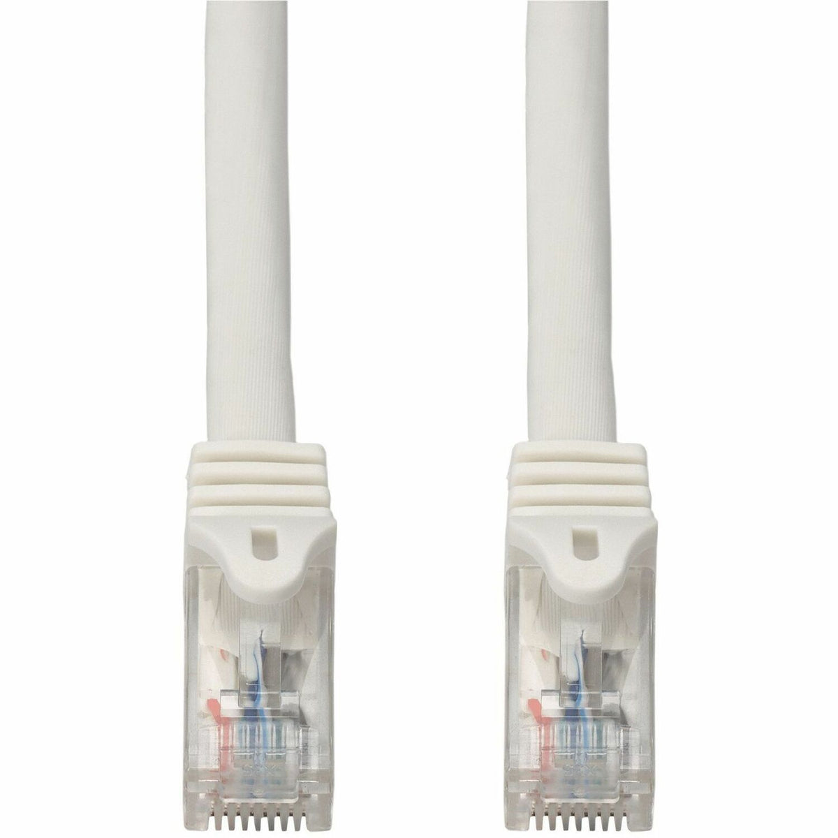 AddOn 50ft White CAT 6 PVC Ethernet Cable Snagless Easy Boot RJ-45 M/M - ADD-50FCAT6SN-WE