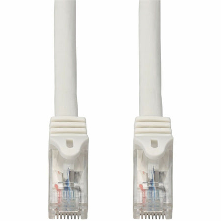 AddOn 50ft White CAT 6 PVC Ethernet Cable Snagless Easy Boot RJ-45 M/M - ADD-50FCAT6SN-WE