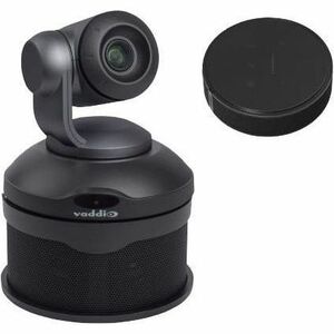 Vaddio ConferenceSHOT AV Video Conferencing Kit - PTZ Camera, Speaker, and Conferencing Microphone - Black - 999-99950-300B