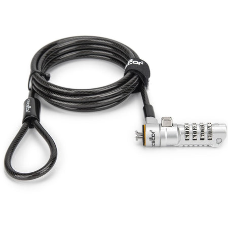 Rocstor Rocbolt N19 Security Cable, 4-digit Combination Lock For Nano-Shaped Slots - Y1RB016-B1