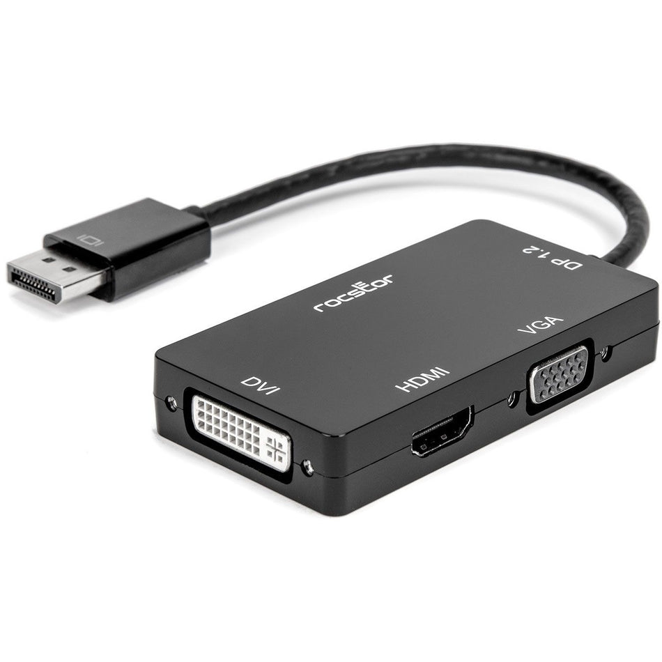Rocstor Premium DisplayPort/HDMI/DVI/VGA Audio/Video Adapter Cable - Y10A259-B1