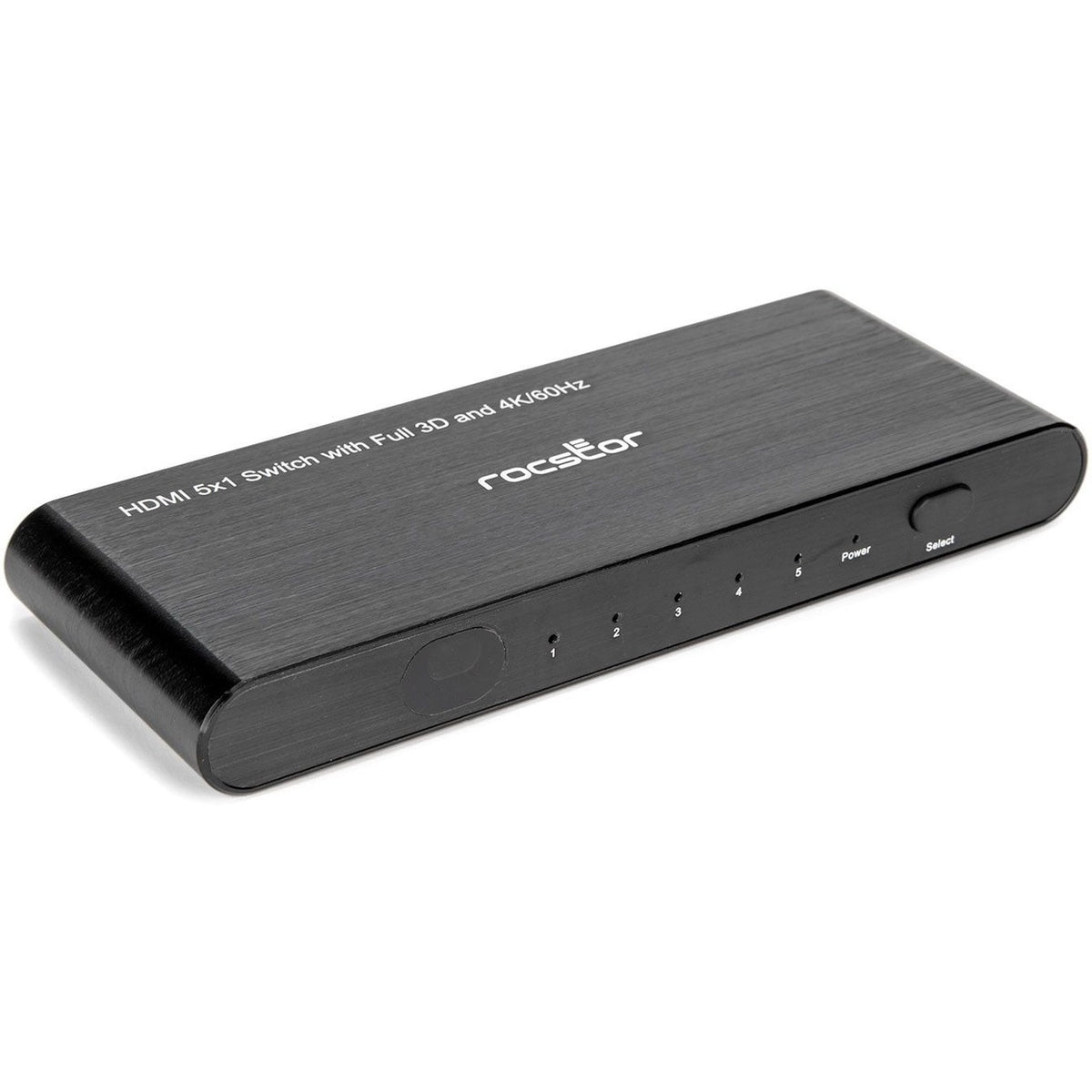 Rocstor 5 Port HDMI (2.0) Splitter 4K/60Hz Supports HDR & (EDID) - Y10A267-A1