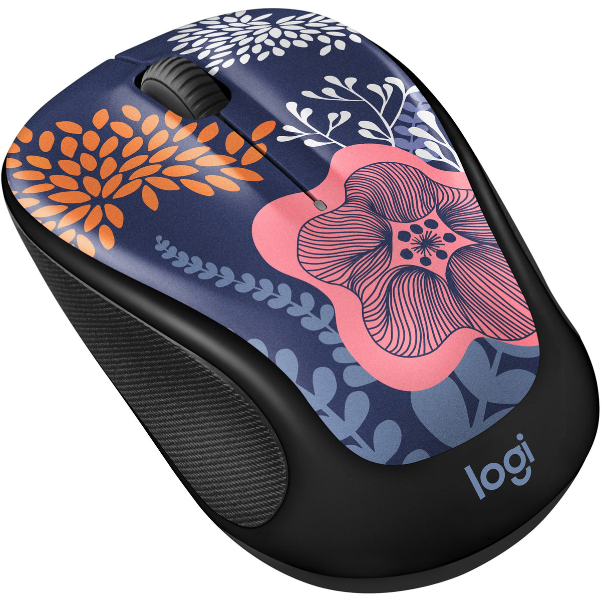 Logitech Design Collection Limited Edition Wireless Mouse with Colorful Designs - USB Unifying Receiver, 12 months AA Battery Life, Portable & Lightweight, Easy Plug & Play with Universal Compatibility - FOREST FLORAL - 910-006552