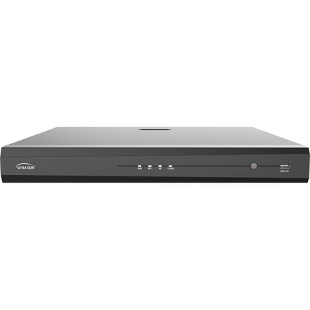 Gyration 16-Channel Network Video Recorder With PoE, TAA-Compliant - 10 TB HDD - CYBERVIEW N16TAA10TB