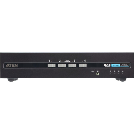 ATEN 4-Port USB DisplayPort Dual Display Secure KVM Switch (PSD PP v4.0 Compliant) - CS1144DP4