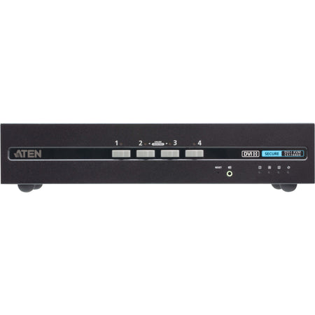 ATEN 4-Port USB DVI Dual Display Secure KVM Switch (PSD PP v4.0 Compliant) - CS1144D4