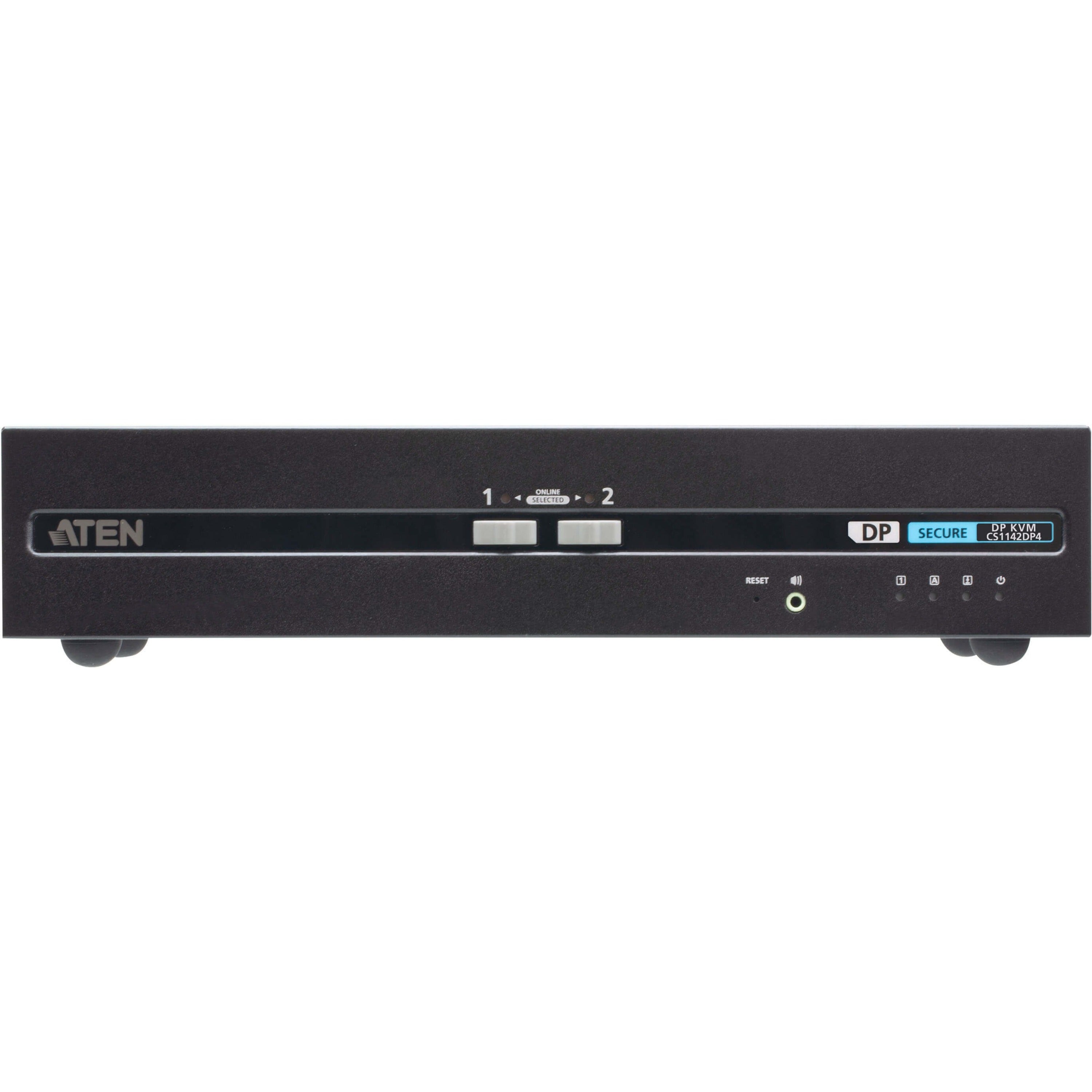 ATEN 2-Port USB DisplayPort Dual Display Secure KVM Switch (PSD PP v4.0 Compliant) - CS1142DP4