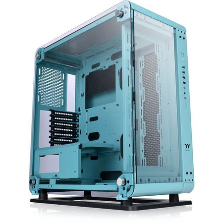 Thermaltake Core P6 Tempered Glass Turquoise Mid Tower Chassis - CA-1V2-00MBWN-00