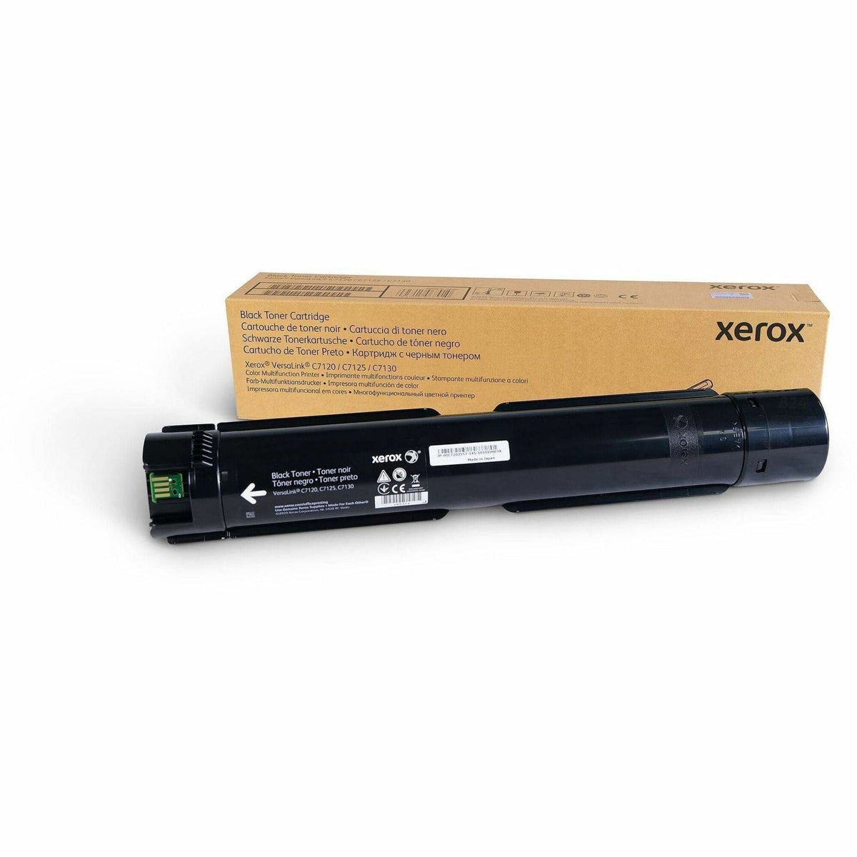 Xerox Genuine Xerox&reg; VersaLink&reg; C7100 Series Color Multifunction Printers Black Extra High capacity Toner Cartridge (31300 Pages) - 006R01824 - 006R01824