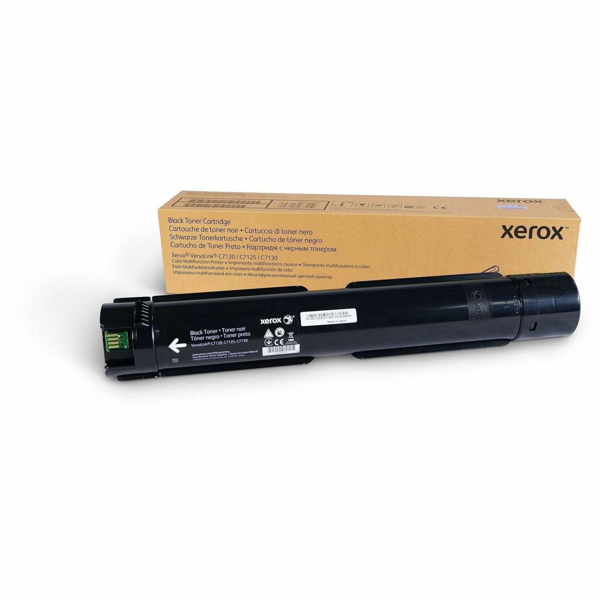 Xerox Genuine Xerox&reg; VersaLink&reg; C7100 Series Color Multifunction Printers Black Extra High capacity Toner Cartridge (31300 Pages) - 006R01824 - 006R01824