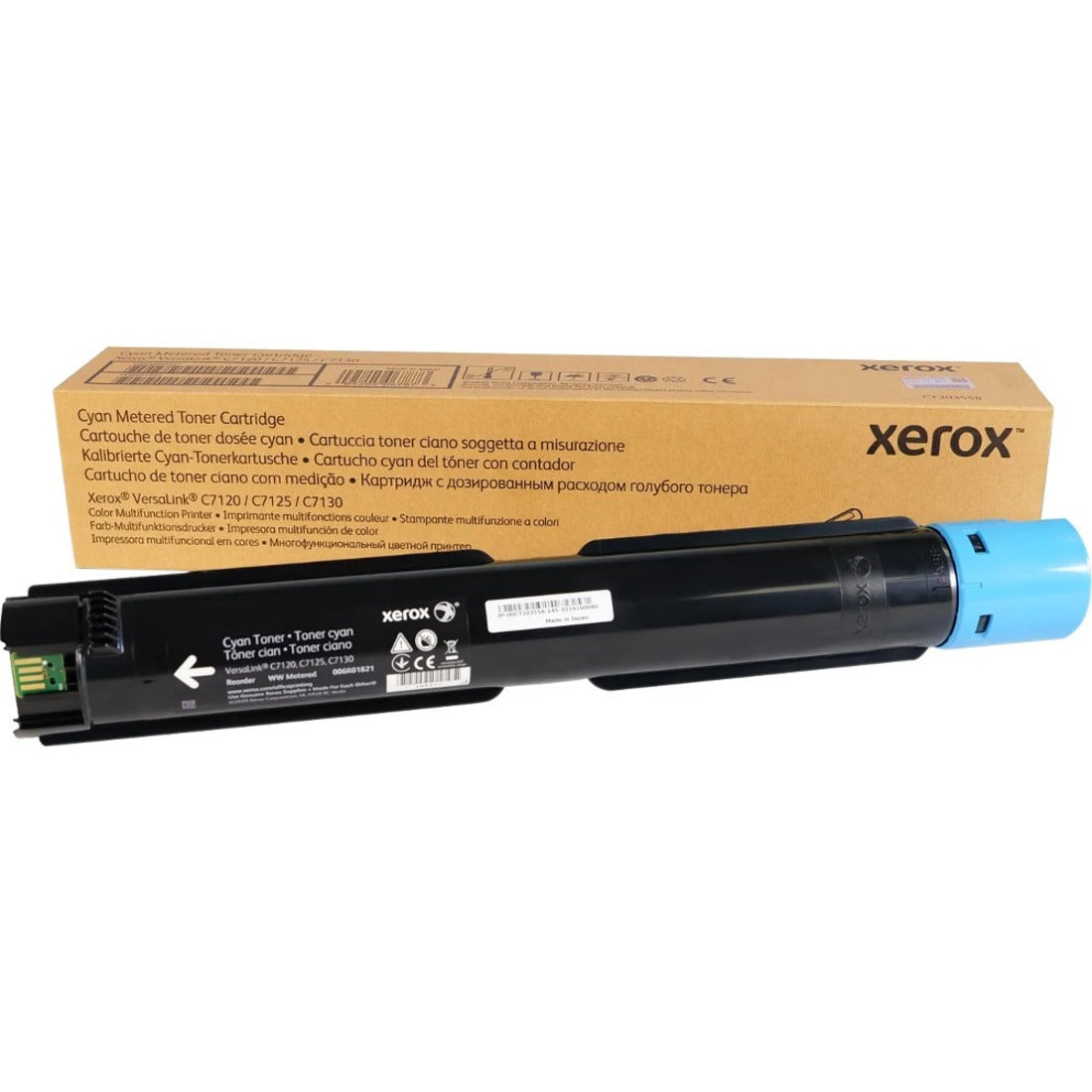 Xerox Original Laser Toner Cartridge - Cyan Pack - 006R01825