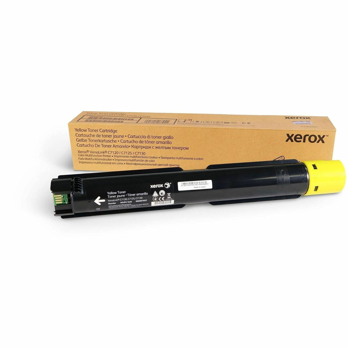 Xerox Genuine Xerox&reg; VersaLink&reg; C7100 Series Color Multifunction Printers Yellow Extra High capacity Toner Cartridge (18500 Pages) - 006R01827 - 006R01827