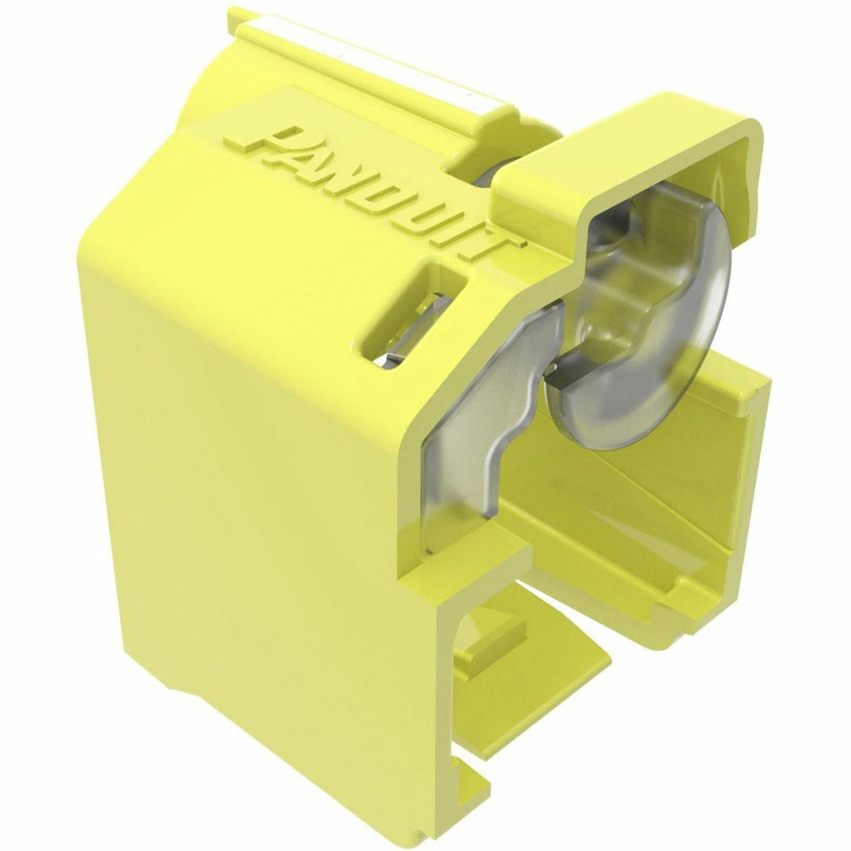 Panduit Recessed, Lock-In Devices, Yellow - PSL-DCPLRE-YL