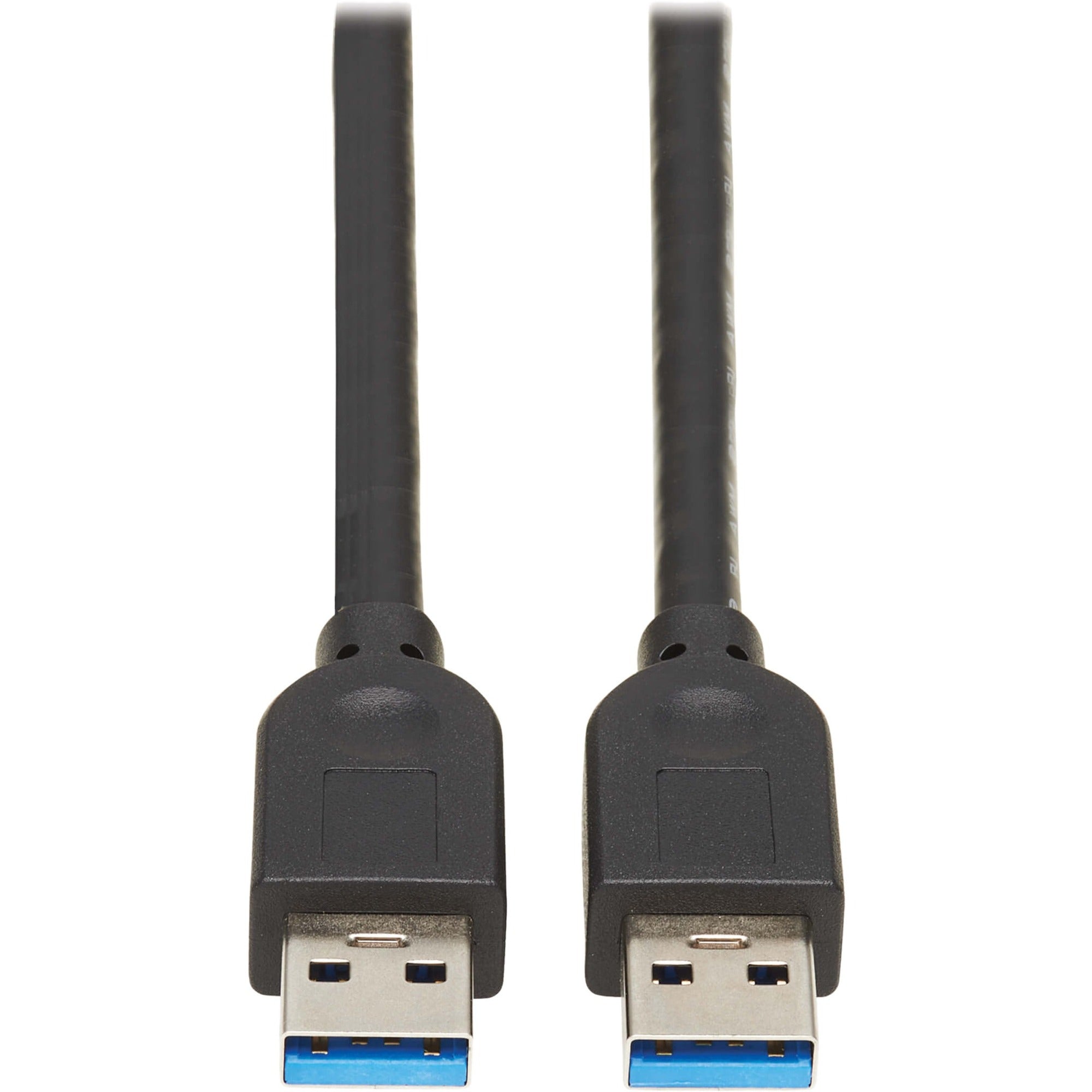 Eaton Tripp Lite Series USB 3.0 SuperSpeed A to A Cable for USB 3.0 All-in-One Keystone/Panel Mount Couplers (M/M), Black,15 ft. (4.6 m) - U325-015