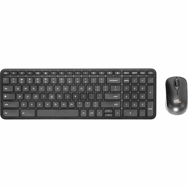 CTL Chrome OS Bluetooth Keyboard and Mouse - Works with Chromebook Certified, Bluetooth 5.2 - KBUS00001