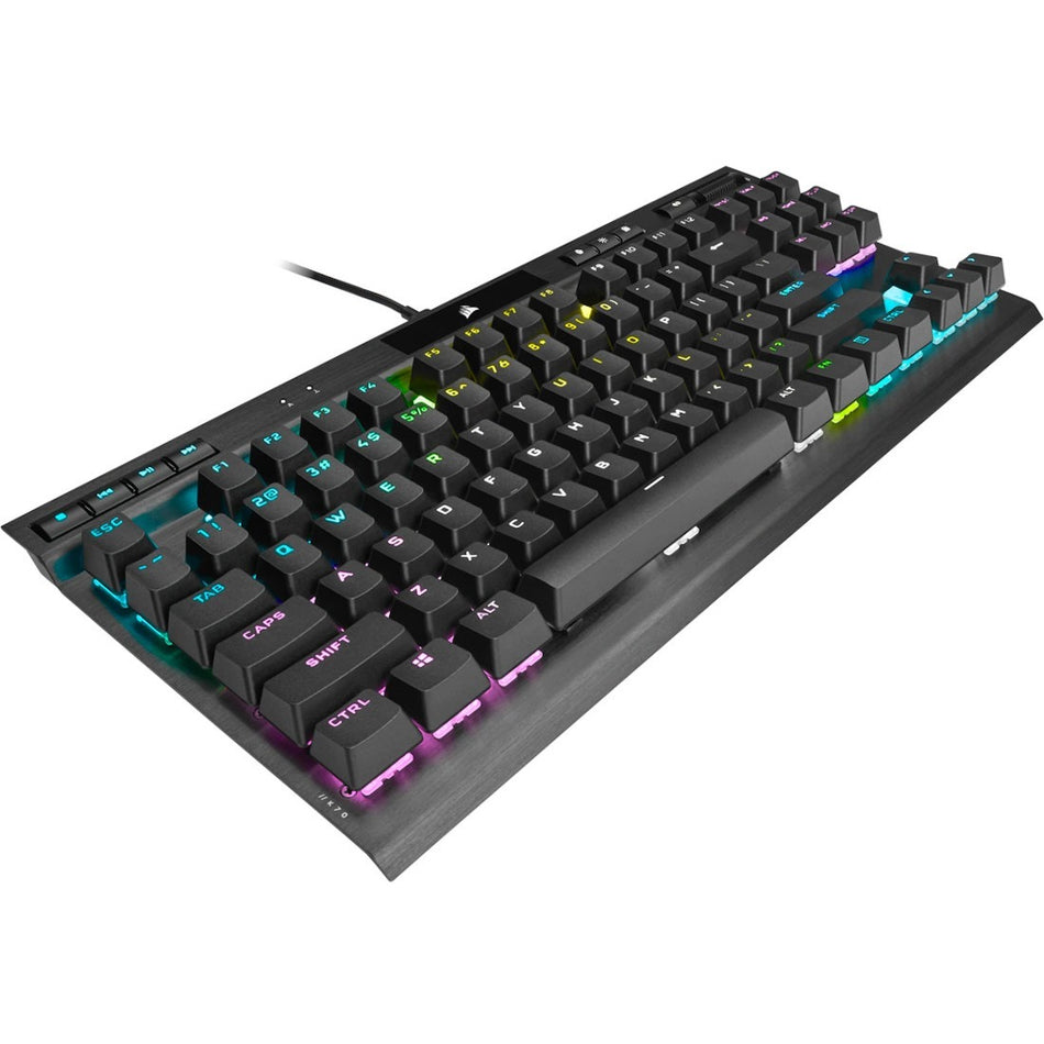 Corsair K70 RGB TKL CHAMPION SERIES Mechanical Gaming Keyboard - CHERRY MX SPEED - CH-9119014-NA