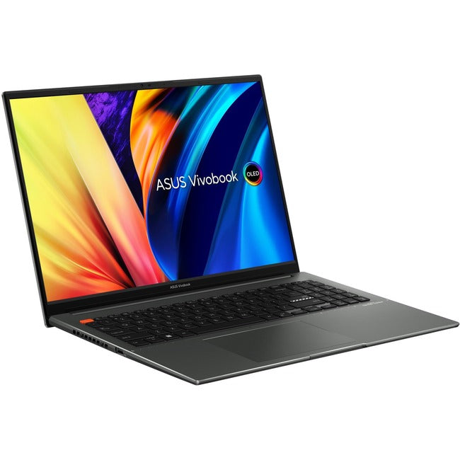 Asus Vivobook S 16X S5602 S5602ZA-DB51 16" Notebook - WUXGA - 1920 x 1200 - Intel Core i5 12th Gen i5-12500H Dodeca-core (12 Core) 2.50 GHz - 8 GB Total RAM - 8 GB On-board Memory - 512 GB SSD - Midnight Black - S5602ZA-DB51