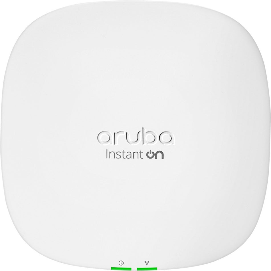 HPE Instant On AP25 Dual Band IEEE 802.11 a/b/g/n/ac/ax 5.30 Gbit/s Wireless Access Point - Indoor - R9B35A