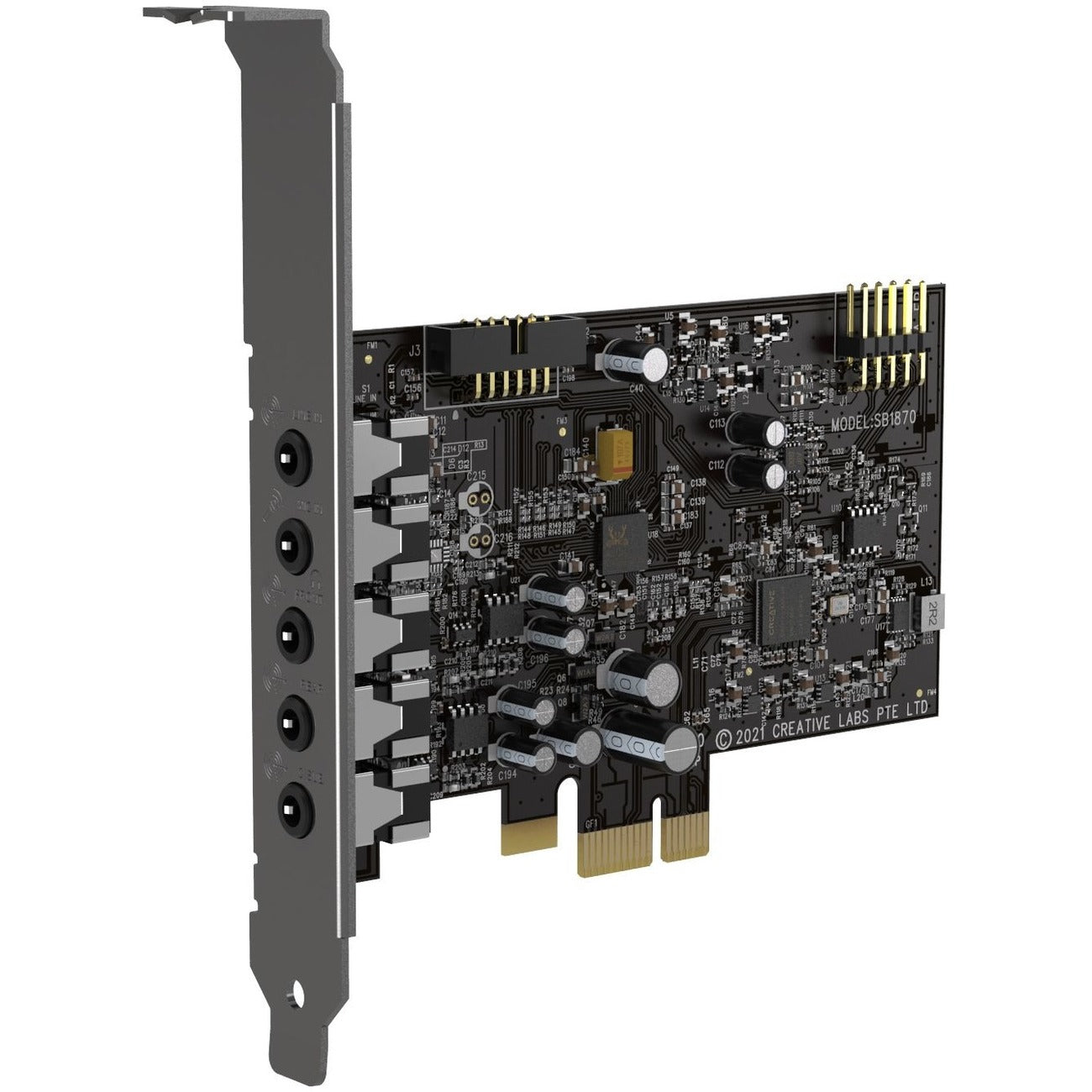 Sound Blaster Audigy Fx V2 Sound Card (with Full Height I/O Bracket) - 70SB187000000