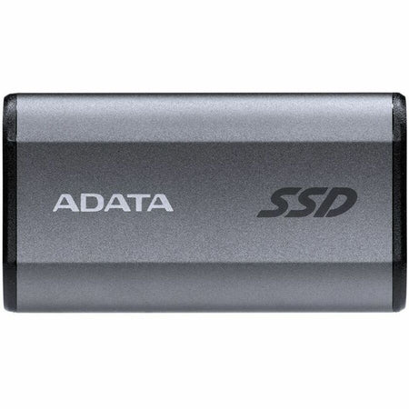 Adata SE800 AELI-SE880-500GCGY 500 GB Portable Rugged Solid State Drive - External - Titanium Gray - AELI-SE880-500GCGY