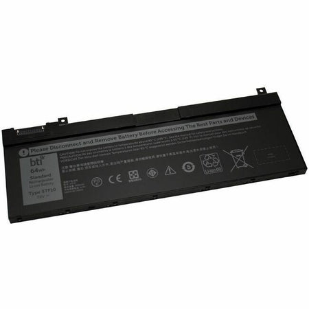 BTI 5TF10-BTI 7.6V 64WHR LI-ION BATTERY 0RY3F9, 451-BCGO, 5TF10, CN-0RY3F9, RW15F, RY3F9 - 5TF10-BTI
