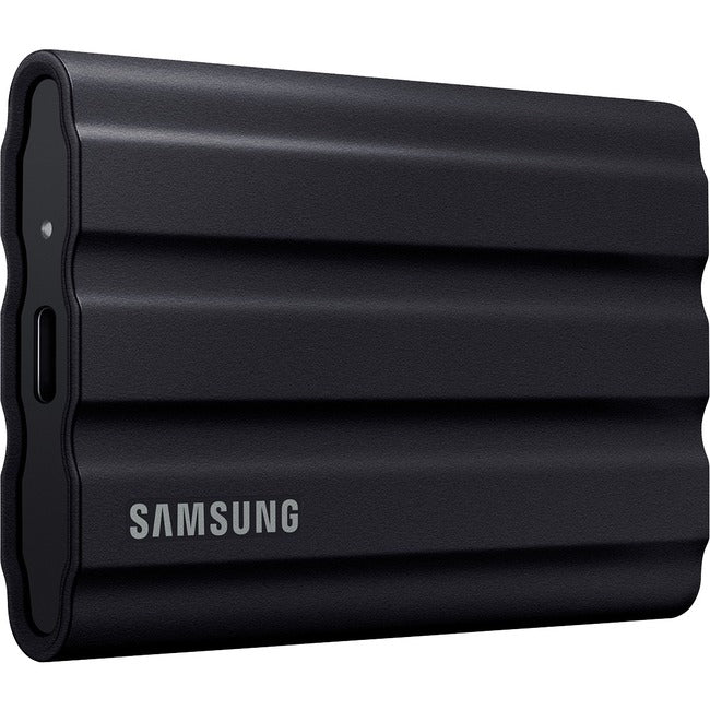 Samsung T7 MU-PE2T0S/AM 2 TB Portable Rugged Solid State Drive - 2.5" External - Black - MU-PE2T0S/AM