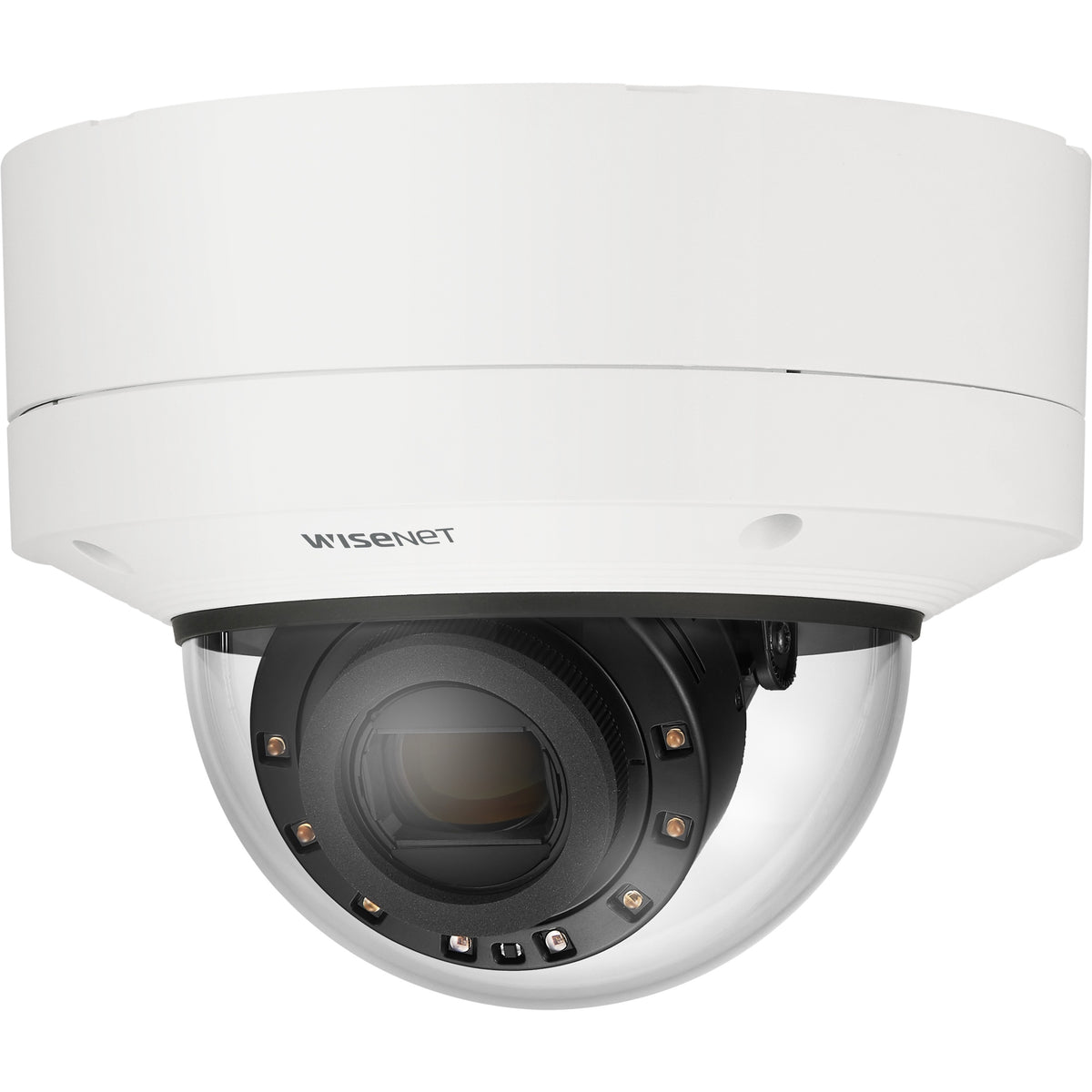 Wisenet XNV-6123R 2 Megapixel Outdoor Full HD Network Camera - Color - Dome - White - XNV-6123R