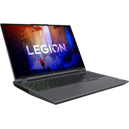 Lenovo Legion 5 Pro 16ARH7H 82RG001MUS 16" Gaming Notebook - WQXGA - 2560 x 1600 - AMD Ryzen 7 6800H 3.20 GHz - 16 GB Total RAM - 1 TB SSD - Storm Gray - 82RG001MUS