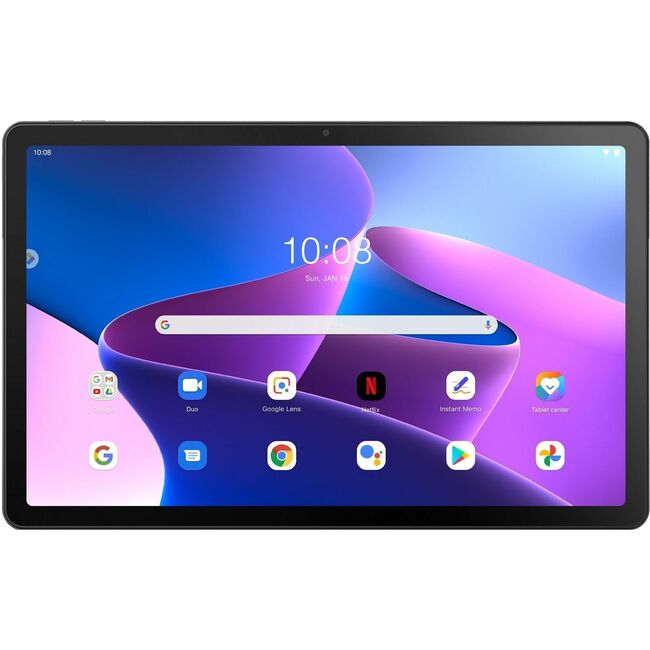 Lenovo Tab M10 Plus (3rd Gen) TB125FU Tablet - 10.6" 2K - MediaTek Helio G80 Octa-core - 4 GB - 128 GB Storage - Android 12 - Storm Gray - ZAAJ0402US