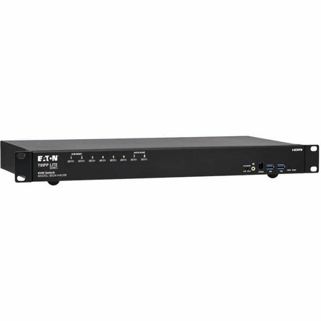 Tripp Lite by Eaton 8-Port 4K HDMI/USB KVM Switch - 4K 60 Hz Video/Audio, USB Peripheral Sharing, 1U Rack-Mount - B024-H4U08