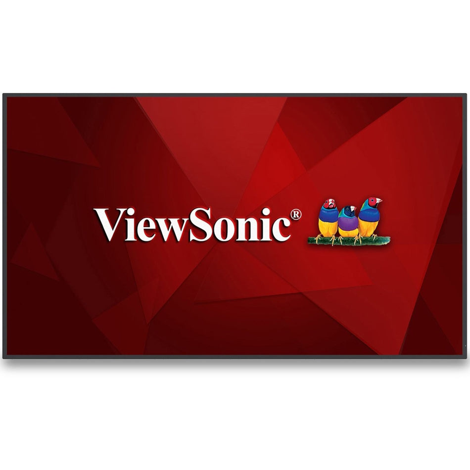 ViewSonic Commercial Display CDE9830 - 4K, 24/7 Operation, Integrated Software, 4GB RAM, 32GB Storage - 500 cd/m2 - 98" - CDE9830