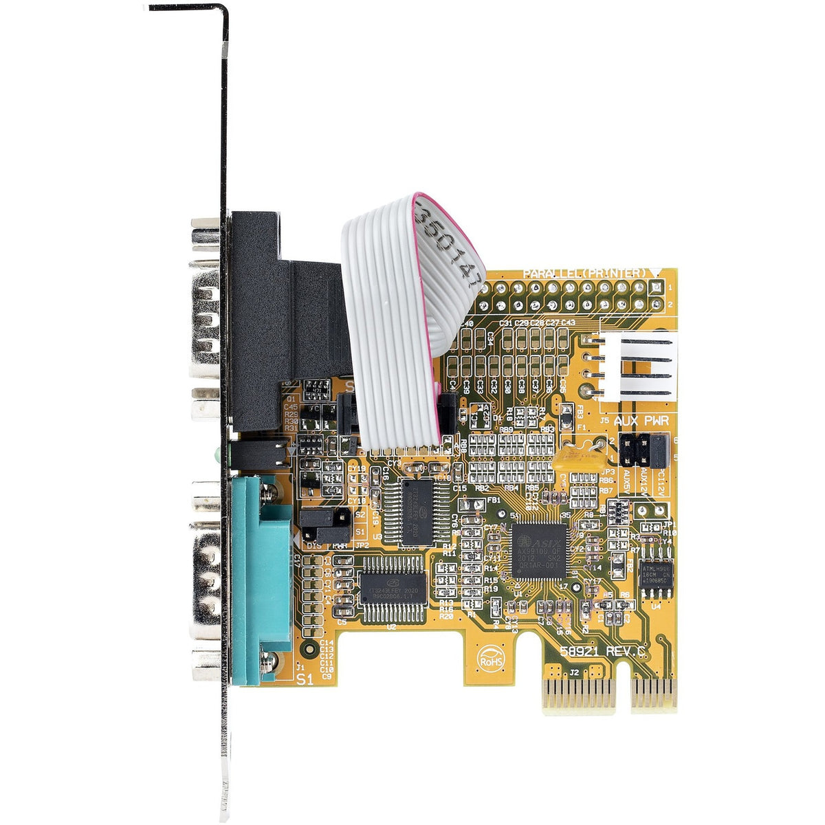 StarTech.com 2-Port PCI Express Serial Card, Dual Port PCIe to RS232 (DB9) Serial Card, 16C1050 UART, COM Retention, Windows & Linux - 21050-PC-SERIAL-CARD