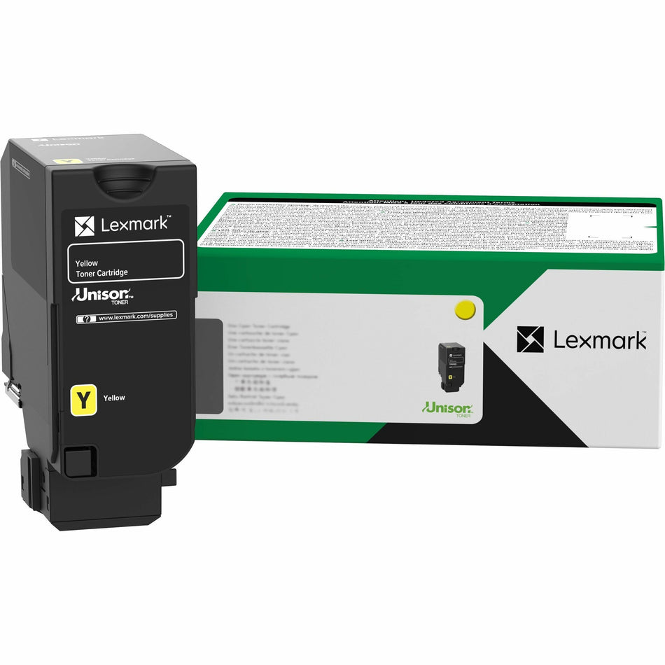 Lexmark Unison Original Laser Toner Cartridge - Yellow - 1 Each - 71C10Y0