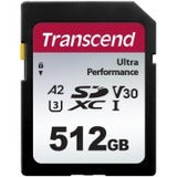 Transcend 340S 512 GB UHS-I (U3) V30 SDXC - TS512GSDC340S