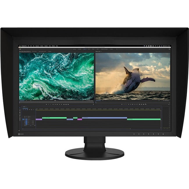 EIZO ColorEdge CG2700S-BK 27" Class WQHD LCD Monitor - 16:9 - Black - CG2700S-BK