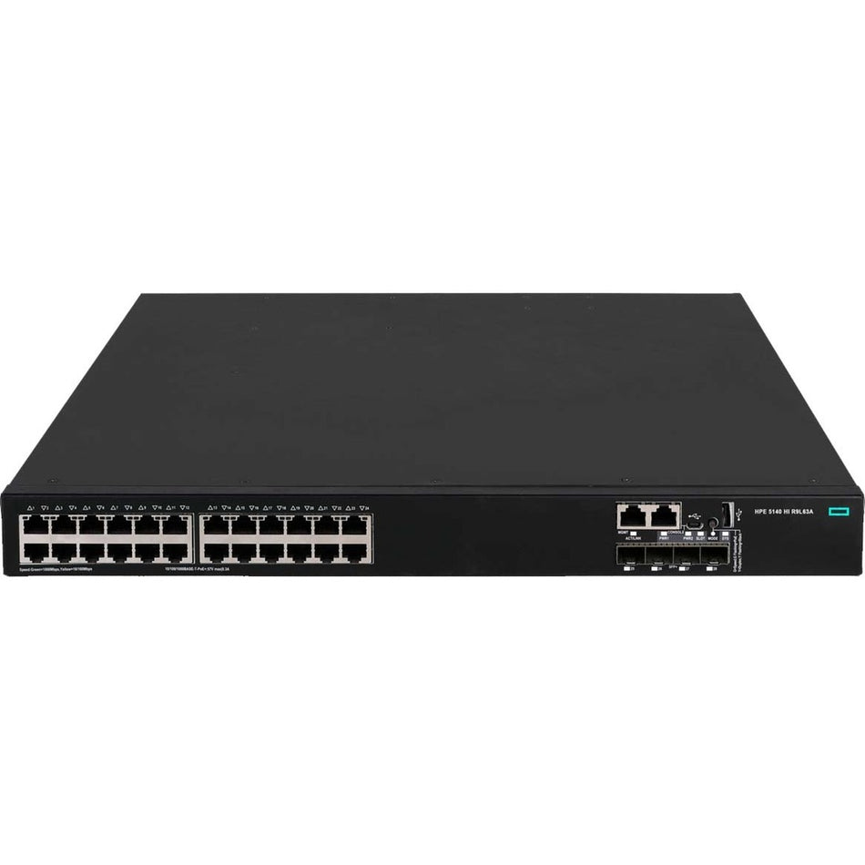 HPE FlexNetwork 5140 24G PoE+ 4SFP+ HI Switch - R9L63A