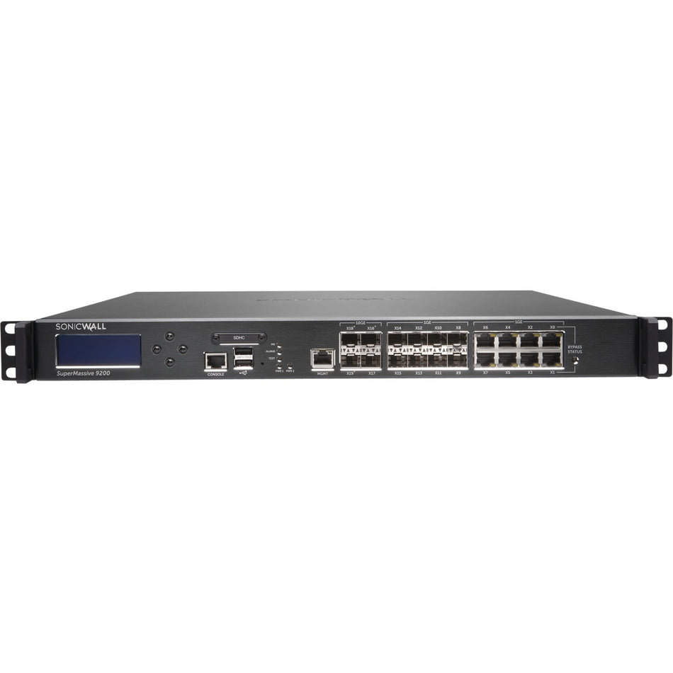 SonicWall SuperMassive 9200 Network Security/Firewall Appliance - 01-SSC-1061