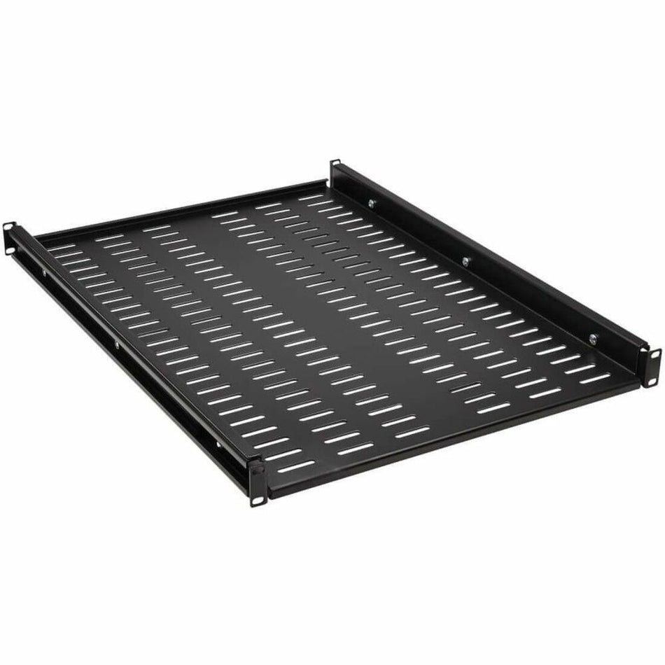 Tripp Lite by Eaton SmartRack Adjustable-Deep Steel Rack Shelf - 1U, Vented, 250 lb. (113 kg) Capacity - SRSHELF4PHDVENT