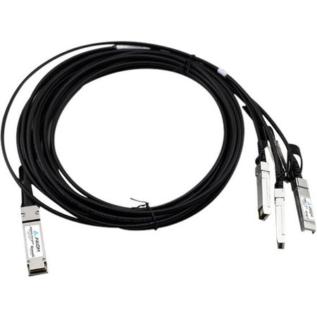 Axiom 40GBASE-CR4 QSFP+ to 4 10GBASE-CU SFP+ Passive DAC NetApp Compatible 5m - X66120-5-AX