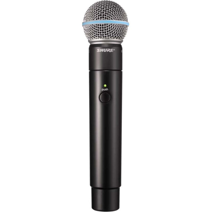 Shure MXW2/BETA58 Handheld Transmitter with Beta 58A Capsule - MXW2/BETA58=-Z10